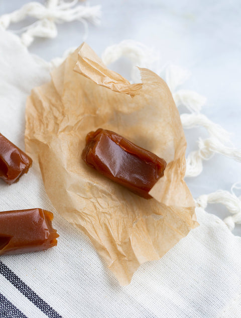 Salted Honey Caramels - San Juan Island Sea Salt