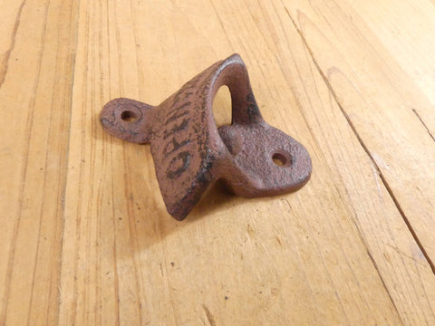 Open Here - A Vintage-Styled Cast Iron Bottle Opener - Midwest Craft House