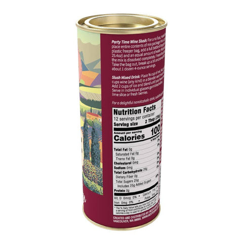 Red or White Wine Slush - Original Blend, 12oz Round Tin - McSteven's