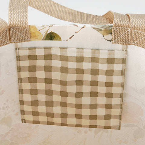 Chickadees Market Tote, 15.5"x15.3"x6" - Primitives by Kathy
