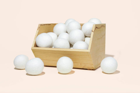 New Zealand Wool Dryer Balls: Single - Bamboo Switch