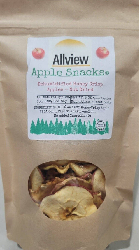 Honey Crisp Apple Snacks, 3 oz - ALLVIEW ORCHARDS