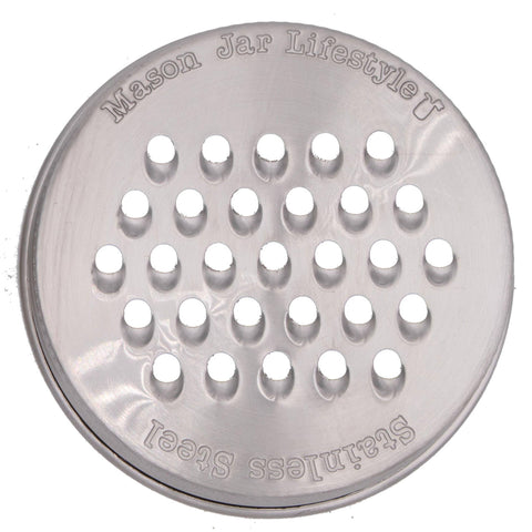 Grater / Shredder Lid for Mason Jars: Wide mouth - Mason Jar Lifestyle