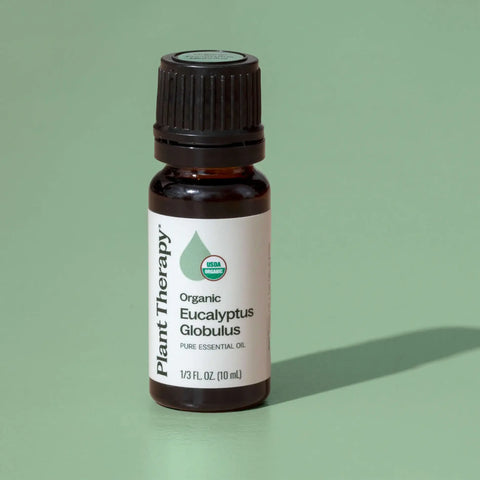 Organic Eucalyptus Globulus Essential Oil, 10 ml - Plant Therapy
