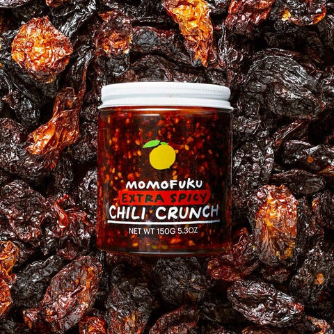 Extra Spicy Chili Crunch, 5.3 oz Jar - Momofuku