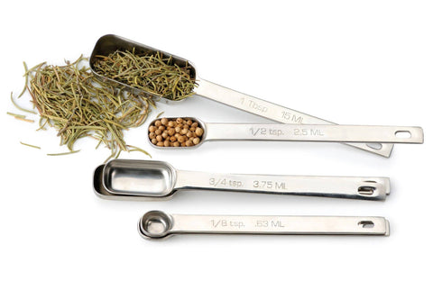Spice Measuring Spoons, Set Of 6 - RSVP International