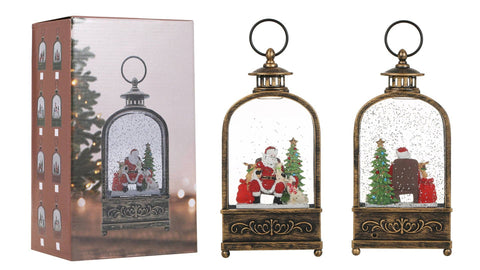 Christmas Vintage Snow Globe Lantern - SINT