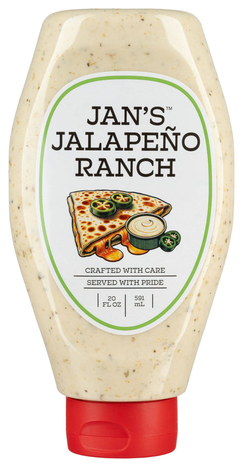 Jan's Jalapeno Ranch Dipper, 20oz - Suzie's Organics and More