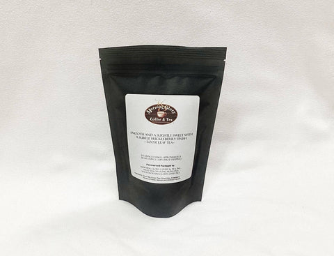 Huckleberry Flavored Green Tea, 3.5 oz, Loose Leaf - Morning Glory Coffee