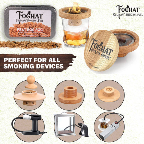 Foghat Culinary Smoking Fuel: Peat Bog Fog, 4oz - ThousandOaksBarrelCo.