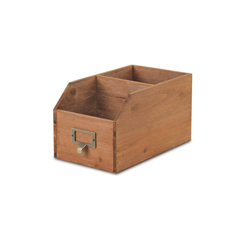 Cheungs Home Decor - Lucius Wooden 2 Slot Organizer