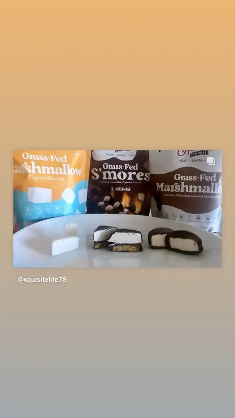 Grass-Fed Gelatin Marshmallows: Vanilla - Hearthy Foods