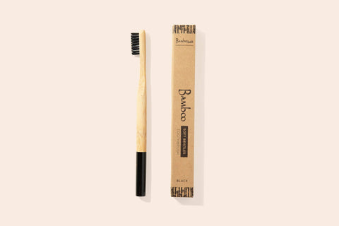 Adult Bamboo Toothbrush, White - Bamboo Switch