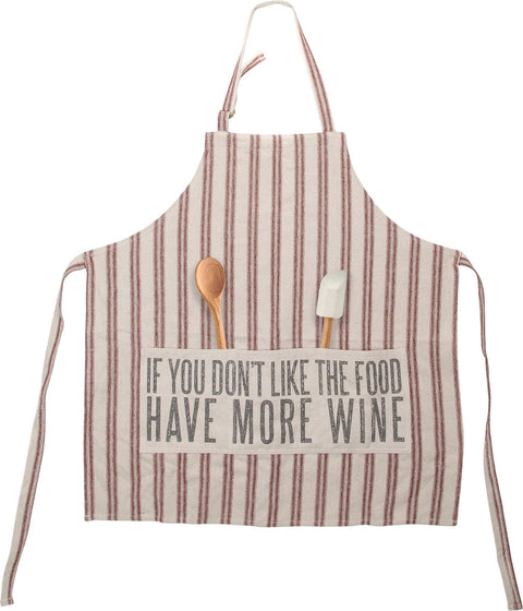 More Wine Apron - Primitives by Kathy