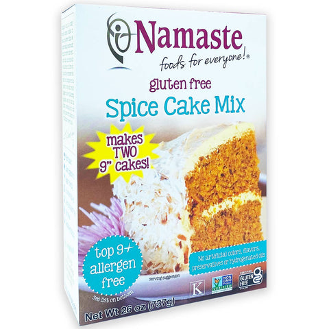 Spice Cake Mix, 26 oz, Gluten Free - Namaste Foods