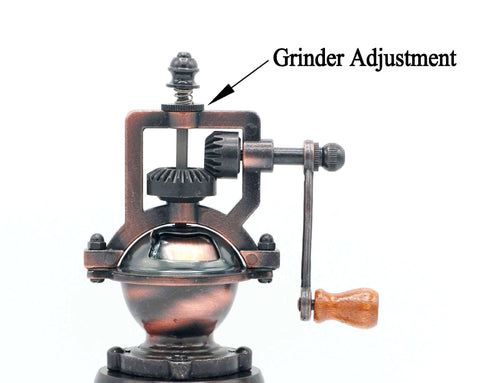 Salt Pepper Mill Grinders Salt And Pepper Shakers - Ashton: Robles Wood - Baroy