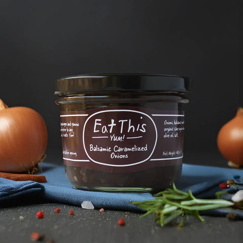 Balsamic Caramelized Onion Spread, 7 oz - Eat This Yum