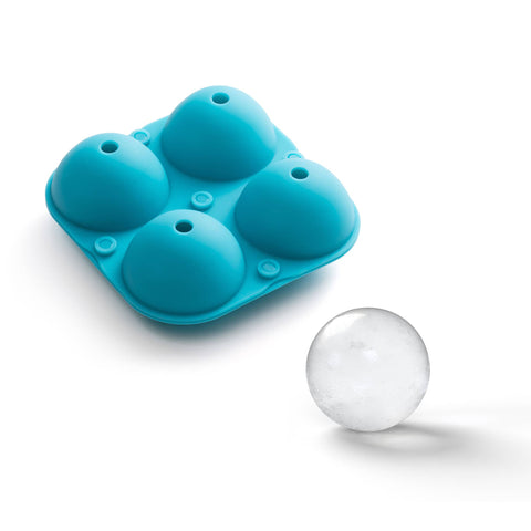 Outset Silicone Ice Sphere Mold, 4.84” x 4.84” x 1.89" - Fox Run Brands