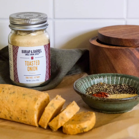 Toasted Onion Powder, 2.9 oz - Burlap & Barrel
