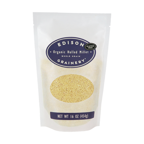 Organic Hulled Millet, 16 oz - Edison Grainery