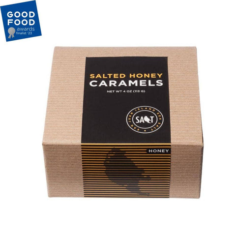 Salted Honey Caramels - San Juan Island Sea Salt