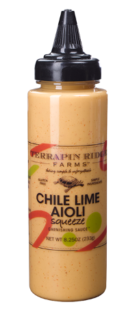 Chile Lime Aioli Squeeze, 8.25 oz - Terrapin Ridge Farms