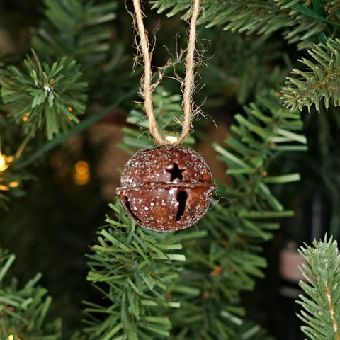 Vintage Rusty Bell Ornament - 1.25 inch - Holiday Depot Inc.