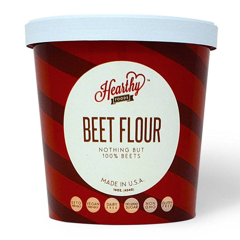 Beet Root Flour, 1 lb, Superfood - Hearthy Foods