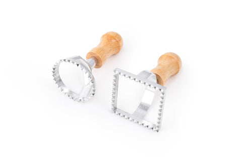 Ravioli Stamps, Set of 2, 2.75" x 4.75" x 5.75" - Fox Run Brands