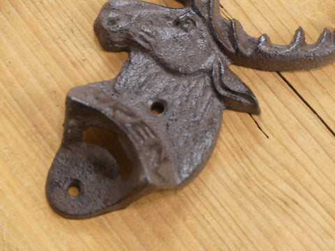 Moose Cast Iron Bottle Opener - Midwest Craft House