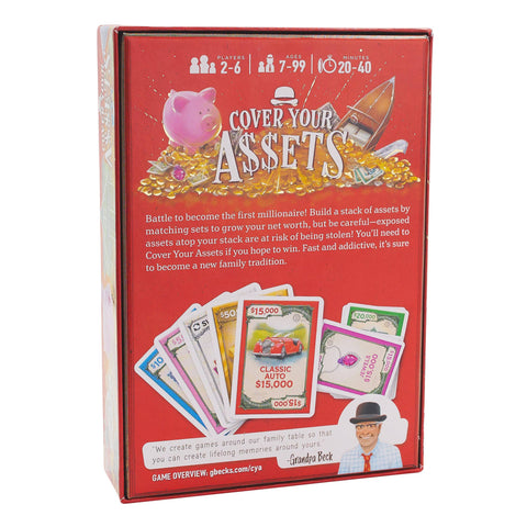 Cover Your Assets® Card Game - Grandpa Beck's Games