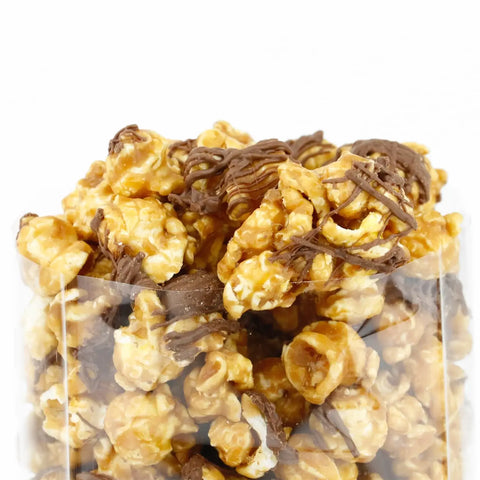 Peanut Butter Milk Chocolate Caramel Corn, 5 oz - Cranberry Sweets & More