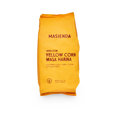 Heirloom Yellow Corn Masa Harina, 2.2 lb - Masienda