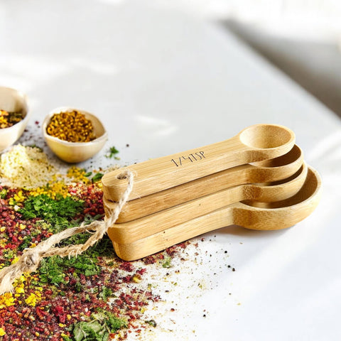 Bamboo Teaspoon Measuring Set - Bamboo Switch