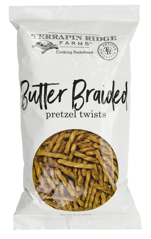 Butter Braided Twist Pretzel, 8 oz - Terrapin Ridge Farms