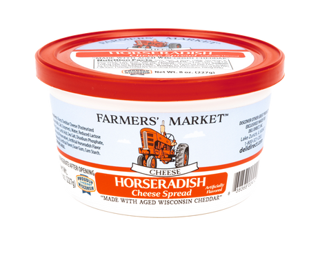 Wisconsin Cheese Spread Farmers Market Shelf Stable, 8oz: Aged Asiago - Merchandise Unlimited