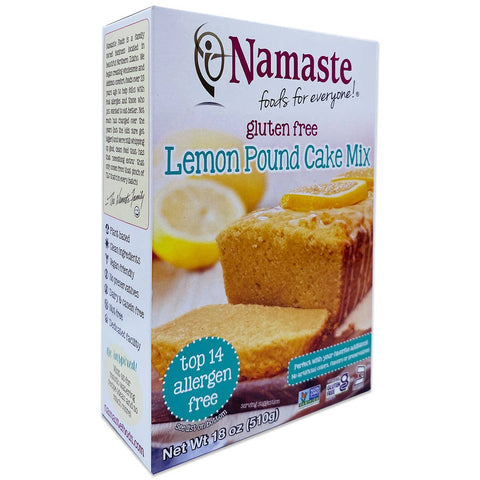 Lemon Pound Cake Mix, 18 oz - Namaste Foods