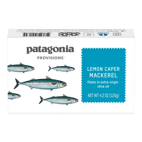 Lemon Caper Mackerel - Tinned Fish - Patagonia Provisions