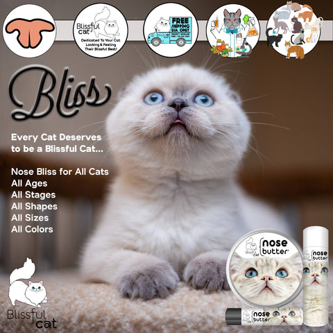 The Blissful Cat Nose Butter: 0.15oz Tube - The Blissful Dog