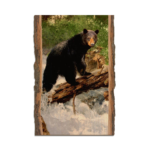 The Causeway, Wood Live Edge Postcard - DaydreamHQ