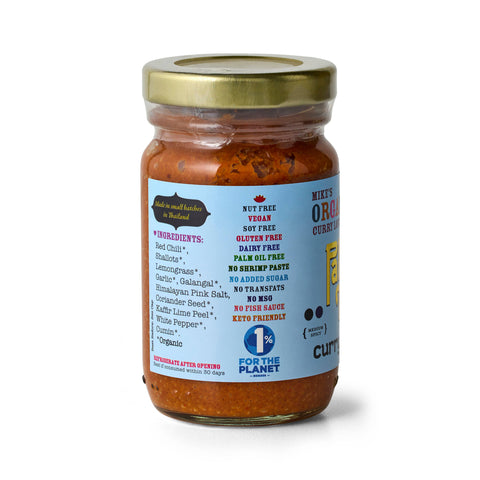 Panang Thai Curry Paste, 4.25 oz - Mike's Organic Curry Love