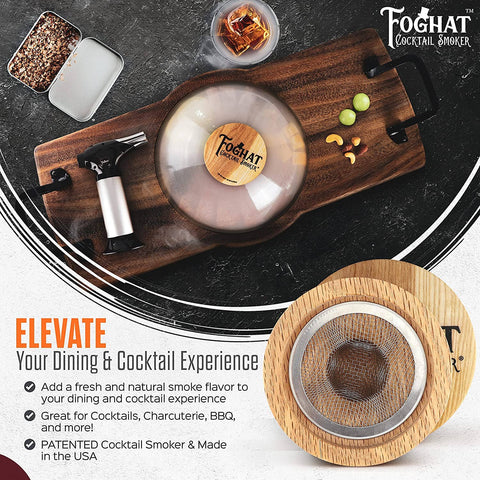 Foghat™ Smoked Charcuterie Kit & Cocktail Smoker - ThousandOaksBarrelCo.