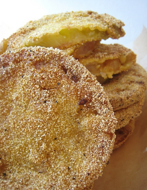 Fried Green Ta-Maters (Tomato) Mix, 9 oz Cloth Bag - Julia's Southern Foods, LLC