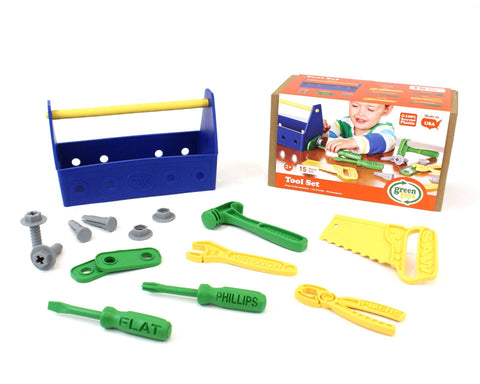 Tool Set, Blue - Green Toys