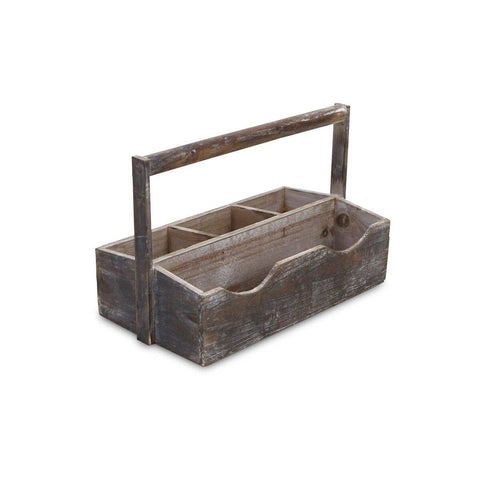 Nicola Wooden Decorative Caddy: Large - Cheungs Home Decor