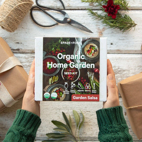 Organic Garden Salsa Growing Kit - Non-GMO - Spade To Fork