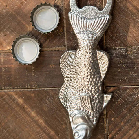 Metal Fish Bottle Opener, 6" - Vagabond Vintage