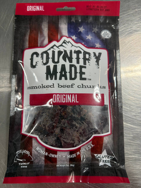 Original Flavored Jerky, Beef, 3 oz - Country Made