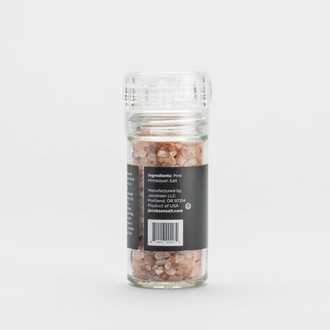 Pink Himalayan Salt Grinder - Glass Grinder - Jacobsen Salt Co.