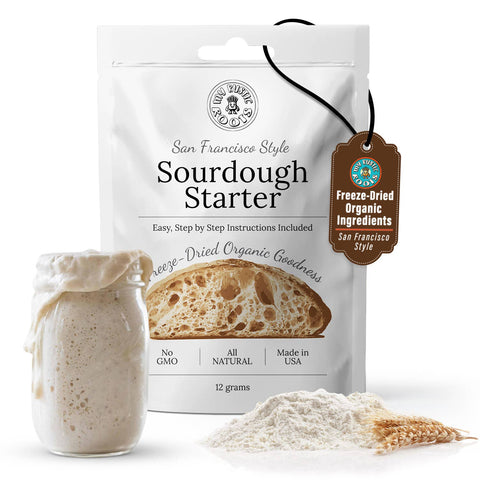 Sourdough Starter, 12 gr, Organic Non-GMO - My Rustic Roots